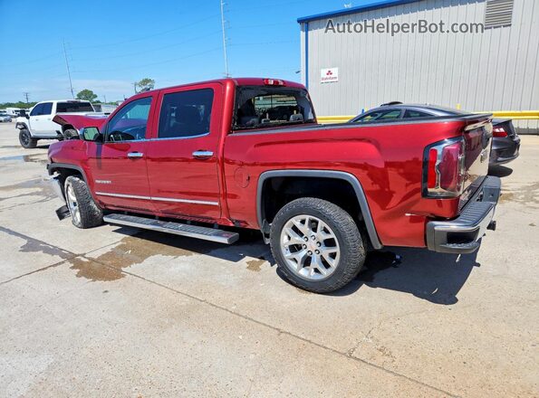 3GTP1NEC4JG555106 2018 GMC SIERRA Красный Задняя левая четверть