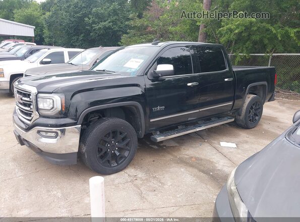 3GTP1NEC5JG398816 2018 GMC SIERRA Black Przód lewy