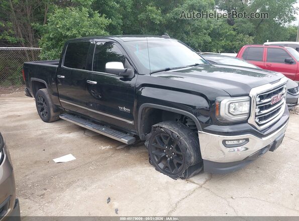 3GTP1NEC5JG398816 2018 GMC SIERRA Black Przód prawy