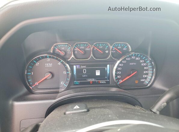 3GTP1NEC6HG348341 2017 GMC SIERRA Gray Vista del cuadro de instrumentos