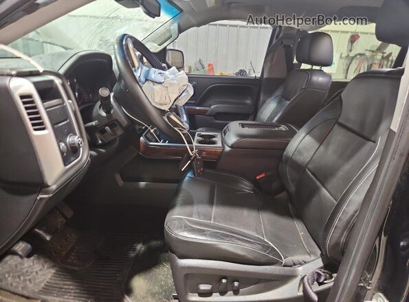3GTP1NEC8GG322063 2016 GMC SIERRA Black Вид салону спереду