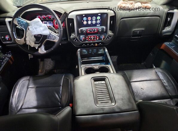 3GTP1NEC8GG322063 2016 GMC SIERRA Black Вид панелі приладів