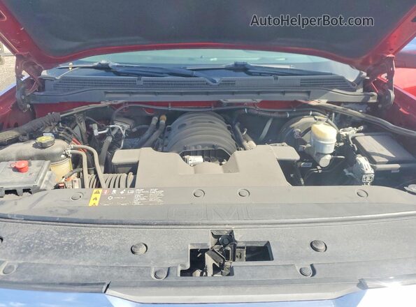 3GTP1PEC6JG571187 2018 GMC SIERRA Красный Вид задней части салона