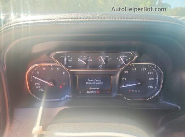 3GTP8DED4LG366263 2020 GMC SIERRA Серый Вид щитка приборов
