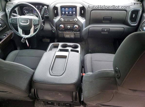 3GTP9CEKXMG315146 2021 GMC SIERRA Серый Вид панели приборов