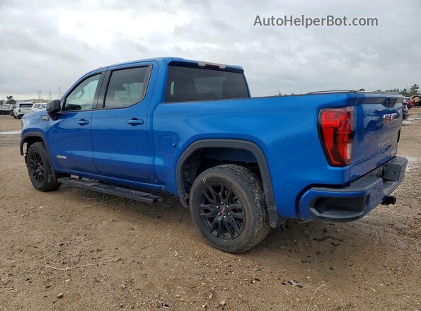 3GTPHCED1PG253662 2023 GMC SIERRA Синий Задняя левая четверть