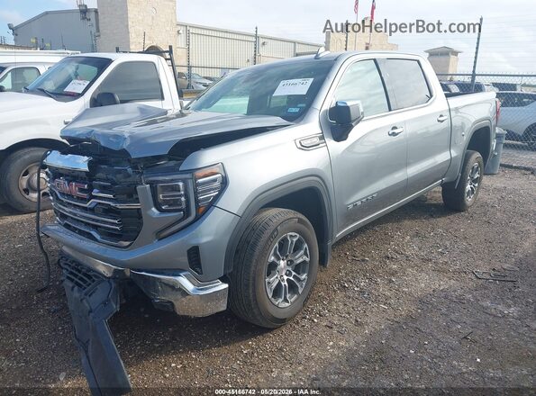 3GTPHDED2TG167289 2026 GMC SIERRA Gray წინა მარცხენა ხედი სამი მეოთხედიდან