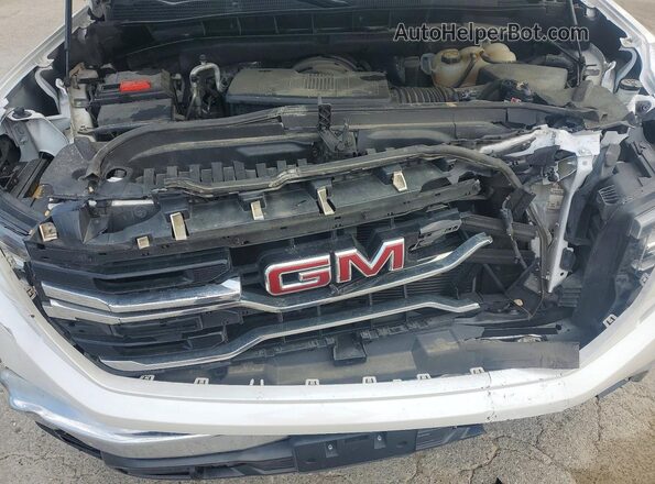 3GTPHDED6RG110568 2024 GMC SIERRA White უკანა სალონის ხედი
