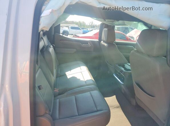 3GTPHDED6RG110568 2024 GMC SIERRA White უკანა სავარძლების ხედი