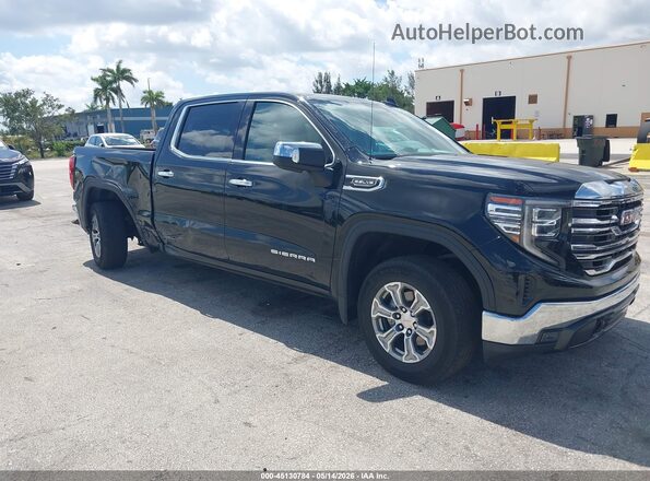 3GTPHDED9SG188462 2025 GMC SIERRA Черный Передняя правая четверть