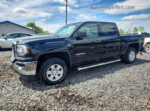 3GTU2LEC4JG203812 2018 GMC SIERRA Черный Передняя левая четверть
