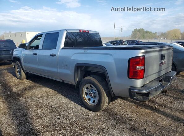 3GTU2LEC6JG329413 2018 GMC SIERRA Silver Задня ліва чверть