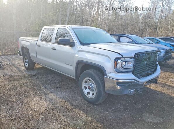 3GTU2LEC6JG329413 2018 GMC SIERRA Silver Передня права чверть