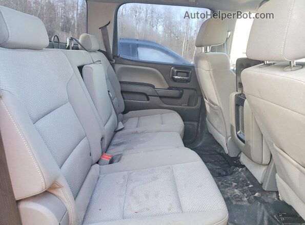 3GTU2LEC6JG329413 2018 GMC SIERRA Silver Вид задніх сидінь