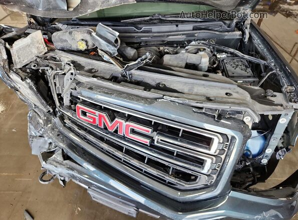 3GTU2MEC1HG414823 2017 GMC SIERRA Угольный Вид задней части салона