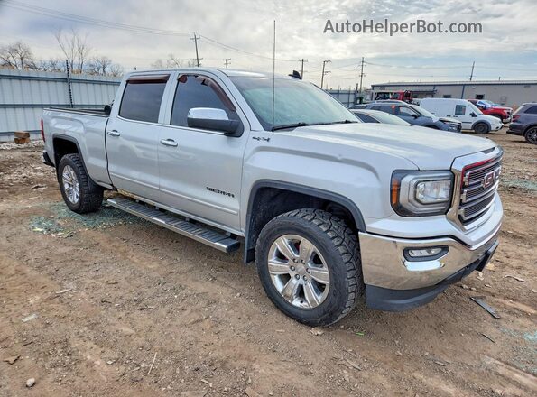 3GTU2MEC4GG244052 2016 GMC SIERRA Серебряный Передняя правая четверть