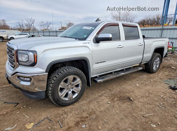 3GTU2MEC4GG244052 2016 GMC SIERRA Серебряный Передняя левая четверть