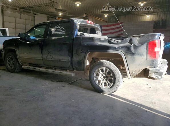 3GTU2MEC7HG426619 2017 GMC SIERRA Черный Задняя левая четверть