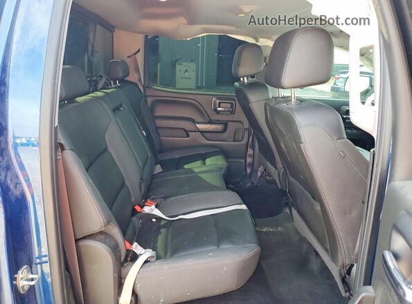3GTU2NEC0GG307377 2016 GMC SIERRA Blue Вид задніх сидінь