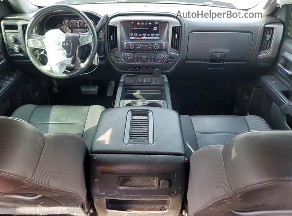 3GTU2NEC0GG307377 2016 GMC SIERRA Blue Вид панелі приладів