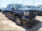 2016 Gmc Sierra 1500 Slt Black vin: 3GTU2NEC1GG184379