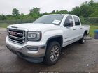 2016 Gmc Sierra 1500 Slt White vin: 3GTU2NEC1GG296499