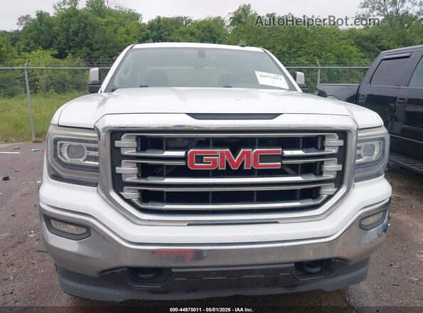 3GTU2NEC1GG296499 2016 GMC SIERRA White Widok zestawu wskaźników
