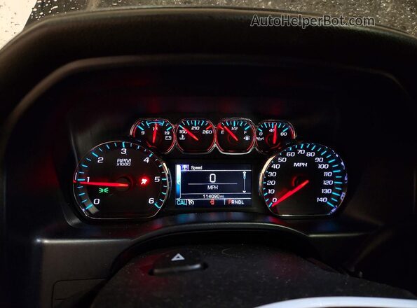3GTU2NEC1JG475360 2018 GMC SIERRA Black Widok zestawu wskaźników