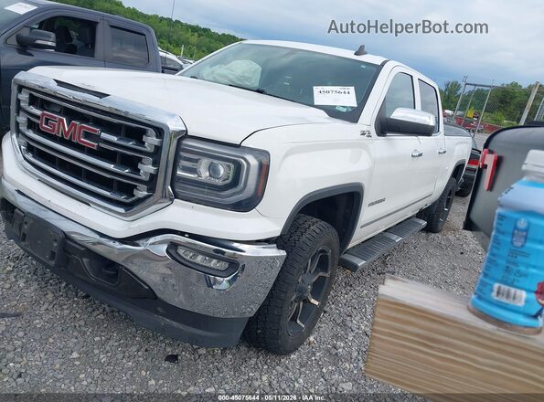 3GTU2NEC3GG180608 2016 GMC SIERRA White წინა მარცხენა ხედი სამი მეოთხედიდან
