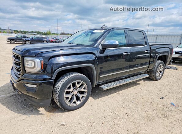 3GTU2NEC4GG287859 2016 GMC SIERRA Black Առջևի ձախ երեք քառորդ տեսարան