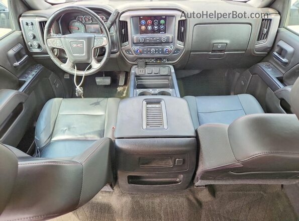 3GTU2NEC4GG287859 2016 GMC SIERRA Black Առջևի վահանակի տեսք