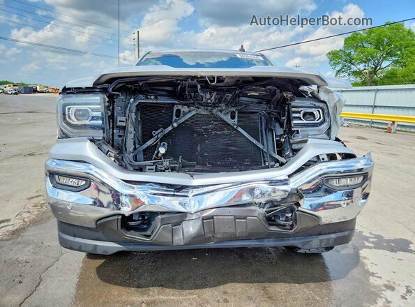 3GTU2NEC4HG164077 2017 GMC SIERRA Silver Widok z przodu