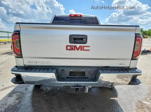 3GTU2NEC4HG164077 2017 GMC SIERRA Silver Widok z tyłu