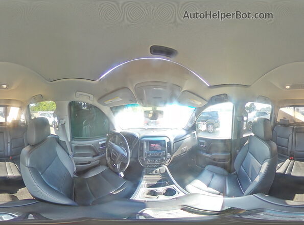 3GTU2NEC4HG411503 2017 GMC SIERRA Синий Панорамный вид салона 360°