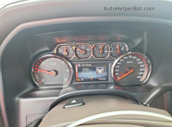 3GTU2NEC5GG246107 2016 GMC SIERRA Угольный Вид щитка приборов