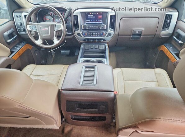 3GTU2NEC5GG246107 2016 GMC SIERRA Угольный Вид панели приборов