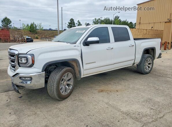 3GTU2NEC5JG347669 2018 GMC SIERRA Белый Передняя левая четверть