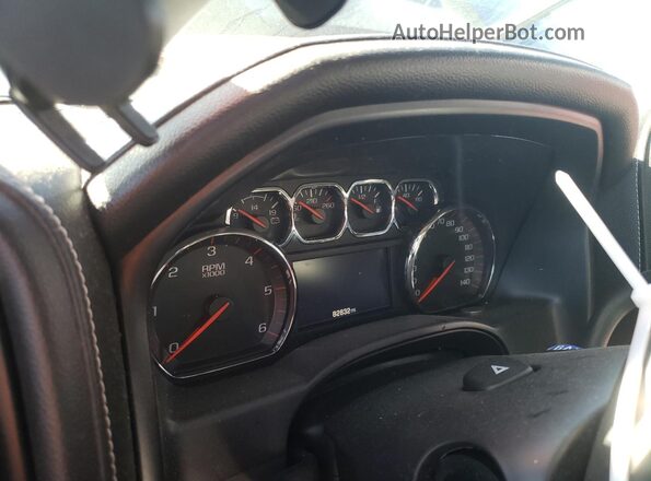 3GTU2NEC6GG228294 2016 GMC SIERRA Черный Вид щитка приборов