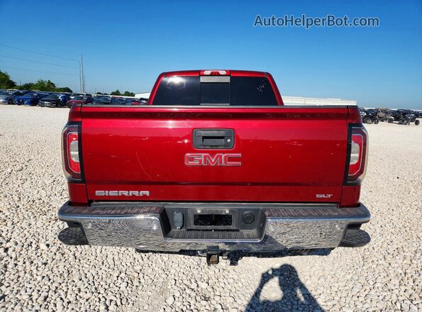 3GTU2NEC7JG477372 2018 GMC SIERRA Красный Вид сзади