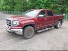 2016 Gmc Sierra 1500 Slt Red vin: 3GTU2NEC8GG265072