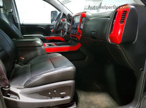 3GTU2NEC8HG158301 2017 GMC SIERRA Black ძრავის განყოფილების ხედი