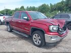2018 Gmc Sierra 1500 Slt Red vin: 3GTU2NECXJG195307