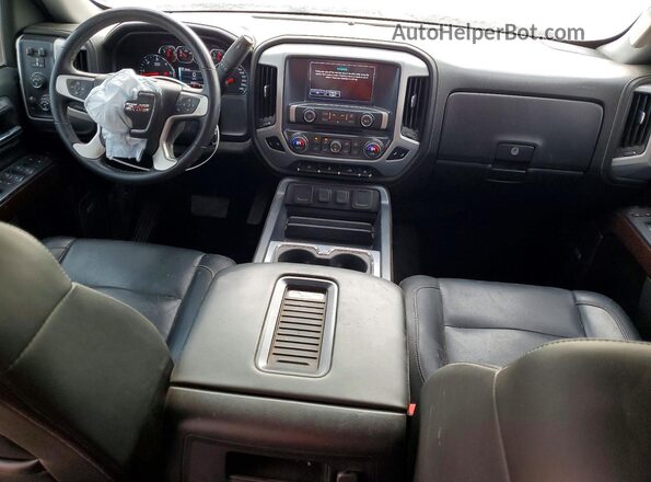 3GTU2NEJ4HG178205 2017 GMC SIERRA Серебряный Вид панели приборов