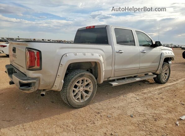 3GTU2NEJ4HG178205 2017 GMC SIERRA Серебряный Задняя правая четверть