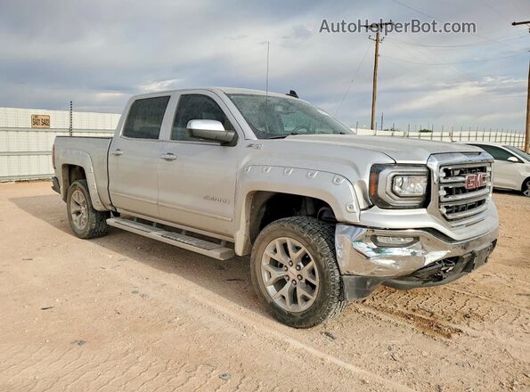 3GTU2NEJ4HG178205 2017 GMC SIERRA Серебряный Передняя правая четверть