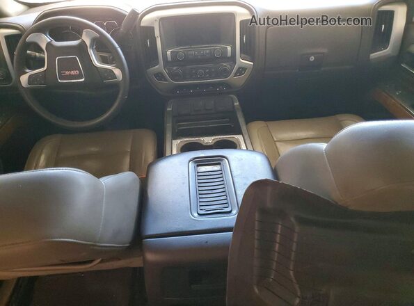 3GTU2NEJ5JG219902 2018 GMC SIERRA White Widok deski rozdzielczej