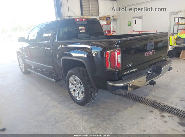 3GTU2NEJ5JG646917 2018 GMC SIERRA Черный Задняя левая четверть