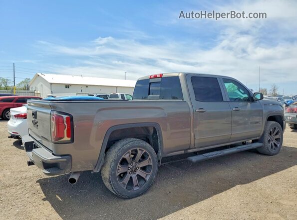 3GTU2NEJ8HG347318 2017 GMC SIERRA Серый Задняя правая четверть