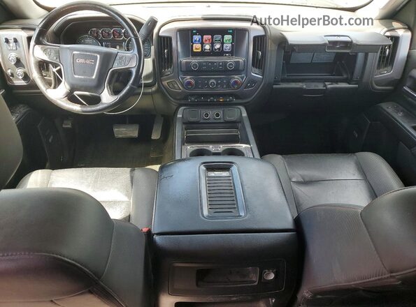 3GTU2NEJ8HG347318 2017 GMC SIERRA Серый Вид панели приборов