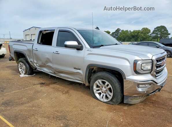 3GTU2NEJ8JG344909 2018 GMC SIERRA Серебряный Передняя правая четверть